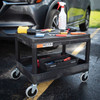 Mobile Mechanic's Seat Black - Luxor MS21-B