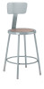 Apprentice Stool with Backrest- Diversified