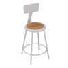 Diversified Apprentice Stool with Backrest - S-24B