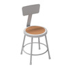 Diversified Apprentice Stool with Backrest - S-18B