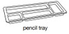 Optional Pencil Tray