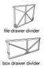 Optional Drawer Dividers