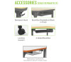 Apex Series Student Desk Accessories
