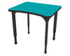 Apex Curve Adjustable Height Student Desk with Dry Erase Melamine Top - Marco 38-2291