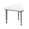 Apex Gem Adjustable Height Student Desk with Dry Erase Melamine Top - Marco 38-2271