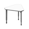 Apex Gem Adjustable Height Student Desk with Dry Erase Melamine Top - Marco 38-2271