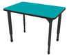 Apex Rectangle Adjustable Height Student Desk with Dry Erase Melamine Top - Marco