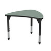 Premier Chevron Adjustable Height Student Desk with Dry Erase Melamine Top - Marco