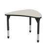 Premier Chevron Adjustable Height Student Desk with Dry Erase Melamine Top - Marco