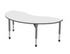 Premier Kidney Adjustable Height Table with Dry Erase Melamine Top - Marco