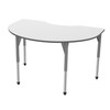 Premier Kidney Adjustable Height Table with Dry Erase Melamine Top - Marco