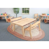  Nature View Live Edge Rectangle Table - Whitney Brothers WB-LERT