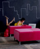 Manny Soft Seating Square Bench - Great Openings