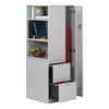 Trace Bookcase Wardrobe Tower - Great Openings