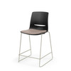 24" Seat Height LimeLite High Density Armless Stack Stool with Upholstered Seat - KI LLS200H