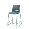 24" Seat Height LimeLite High Density Armless Stack Stool with Upholstered Seat - KI LLS200H