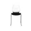 Arcozi Sled Base Stack Chair with Upholstered Seat - Safco ASC2U