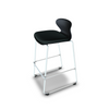 Arcozi Bistro-Height Sled Base Stack Chair with Upholstered Seat - Safco ASC4U