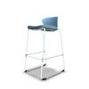 Arcozi Sled Base Bistro-Height Stack Chair with Upholstered Seat - Safco ASC4U