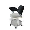 Arcozi Classroom Chair with Upholstered Seat - Safco ASC7U with Black Tablet 