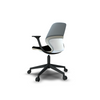 Arcozi Task Chair with Upholstered Seat - Safco ASC5U-WA