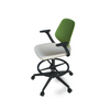 Arcozi Armless Extended-Height Chair with Upholstered Seat - Safco ASC6U-WA