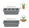 Partition End Stand Rectangle Planter - SelectSpace Partitions - PLT02XE
