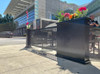 Partition End Stand Rectangle Planter - SelectSpace Partitions - PLT02XE