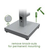 Square Weave Corner & Straight Stands Gate Set - SelectSpace Partitions - GS103