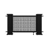 Square Weave Straight Planter Stands Gate Set - SelectSpace Partitions - GS102