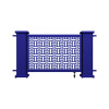 Square Weave Straight Planter Stands Gate Set - SelectSpace Partitions - GS102