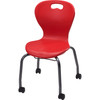 Omnia Four Leg Caster Chair - Columbia CH-OM-SK-C