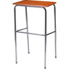 Hard Plastic Sit-Stand Adjustable Desk - Columbia DK-4LG-RECT-1824-AW