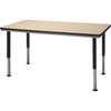 Rectangle Planner Table with Adjustable Height - Columbia TB-PLS-RECT