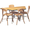 Trapezoid Adjustable Height Table with High Pressure Laminate Top - Columbia TB-ACS-TRAP **Chairs NOT Included**