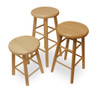 Solid Hardwood Stool - Hann