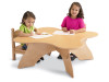 Jonti-Craft Birch Blossom Table with Adjustable Height