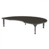 Apex Kidney Adjustable Height Floor Table with Light Duty Melamine Top - Marco 38-2268-C 