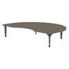 Apex Kidney Adjustable Height Floor Table with Light Duty Melamine Top - Marco 38-2268-C 