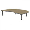 Apex Kidney Adjustable Height Floor Table with Light Duty Melamine Top - Marco 38-2268-C 