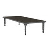 Apex Rectangle Adjustable Height Floor Table with Light Duty Melamine Top - Marco