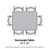 MG2200 Series Rectangle Activity Table - Marco Group