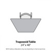 MG2200 Series Trapezoid Activity Table - Marco Group 