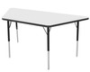 MG2200 Series Dry Erase Trapezoid Activity Table - Marco Group