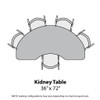 MG2200 Series Kidney Activity Table - Marco Group