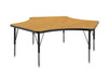 MG2200 Series Delta Adjustable Height Activity Table with Light Duty Melamine Top - Marco MG2251