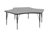 MG2200 Series Delta Adjustable Height Activity Table with Light Duty Melamine Top - Marco MG2251