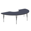 MG2200 Series Half Moon Adjustable Height Activity Table with Dry Erase Melamine Top - Marco MG2279