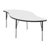 MG2200 Series Veer Adjustable Height Activity Table with Dry Erase Melamine Top - Marco MG2255