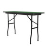 High Intensity Color Rectangular Deluxe High Pressure Fixed Height Folding Table - Correll